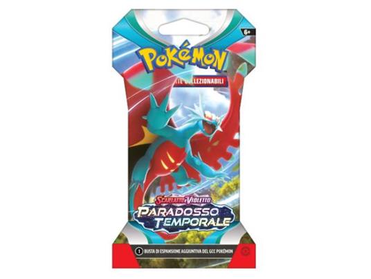 Pokemon - Bustina Sing. In Paper Sleeve Scarlatto E Violetto - 04