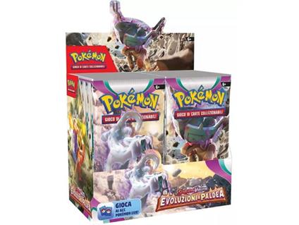 POKEMON EVOLUZIONI A PALDEA BOX 36 BUSTE - CARTE DA GIOCO/COLLEZIONE