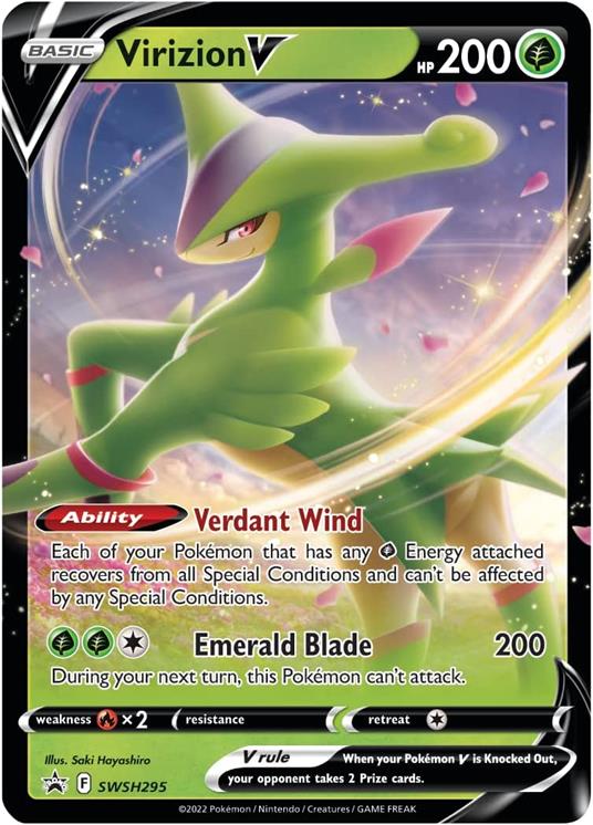 Pokémon TCG Virizion V-Max Box *English Version* Pokémon Company International - 5