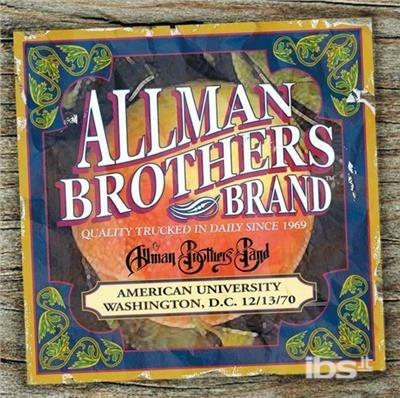 American University 1970 - CD Audio di Allman Brothers Band