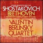 String Quartets No.7 & 8 - CD Audio di Ludwig van Beethoven,Dmitri Shostakovich