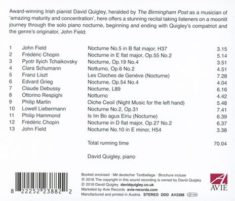 Piano Nocturnes - CD Audio di Frederic Chopin - 2
