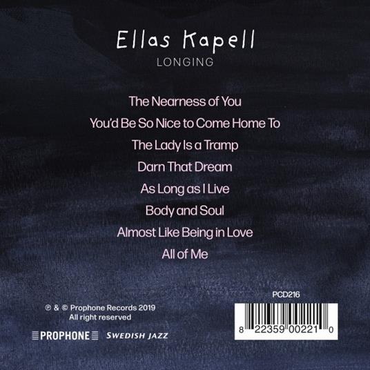 Longing - CD Audio di Ellas Kapell - 2