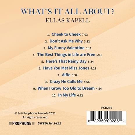 What's It All About? - CD Audio di Ellas Kapell - 2