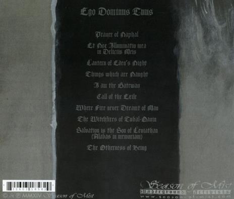 Ego Dominus Tuus - CD Audio di Nightbringer - 2