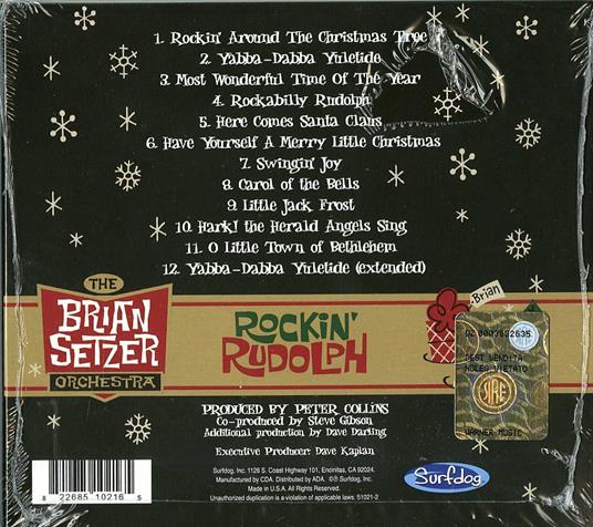 Rockin' Rudolph - CD Audio di Brian Setzer (Orchestra) - 2