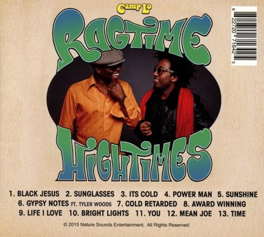 Ragtime Hightimes - CD Audio di Camp Lo