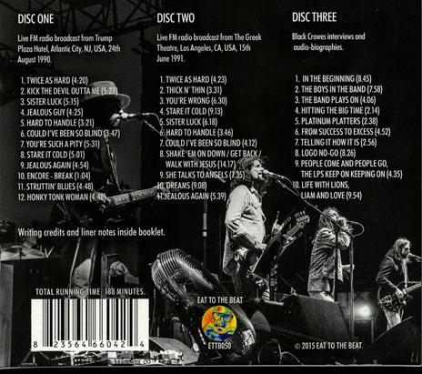 Transmission Impossible - CD Audio di Black Crowes - 2