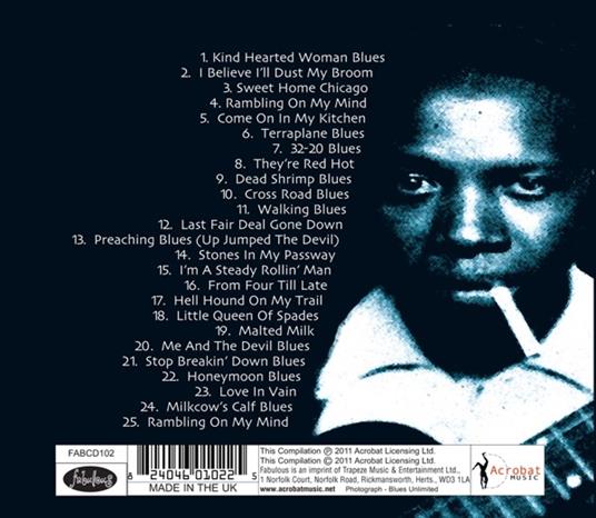 The Last Of The Great Blues Singers - CD Audio di Robert Johnson - 2