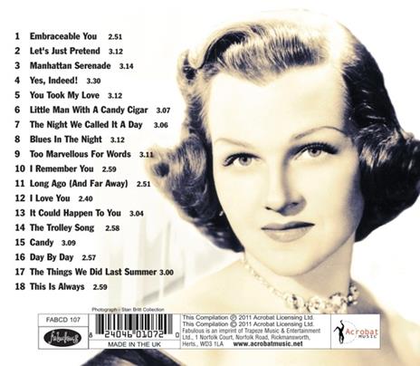 I Remember You - CD Audio di Jo Stafford - 2