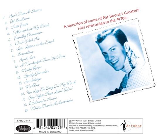 I'Ll Believe In Music - CD Audio di Pat Boone - 2