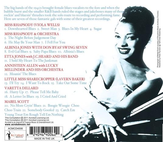 Blues Women - CD Audio - 2