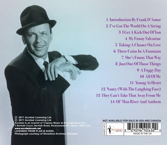 Live in Australia-Melbour - CD Audio di Frank Sinatra - 2
