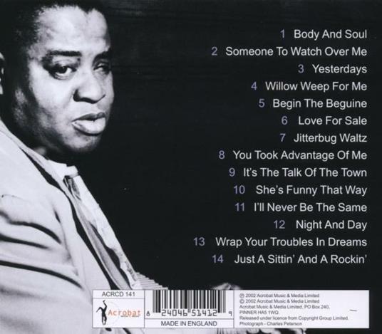 Body And Soul - CD Audio di Art Tatum - 2