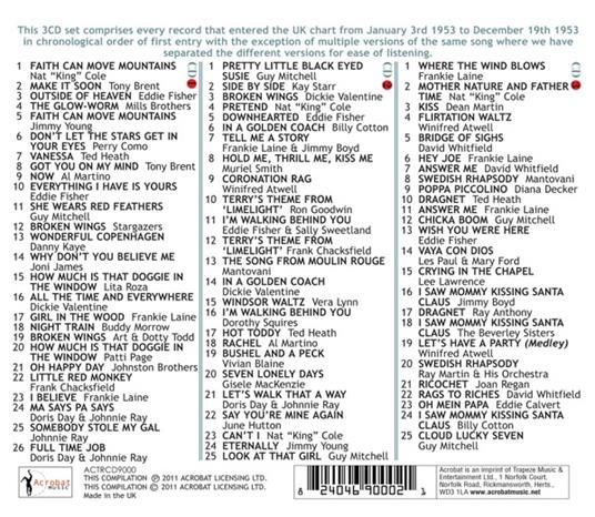 1953 British Hit Parade - CD Audio - 2