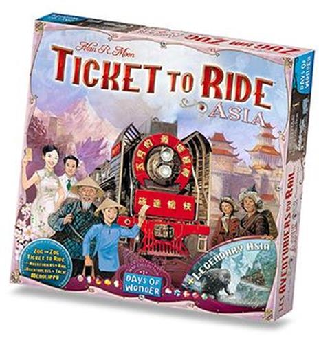 Ticket to Ride Map Collection #7 Asia + Legendary Asia. Esp. - Multi (ITA). Gioco da tavolo - 2