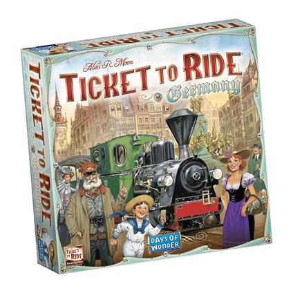 Asmodee: Ticket To Ride: Germany (Engels) (Dow720115)