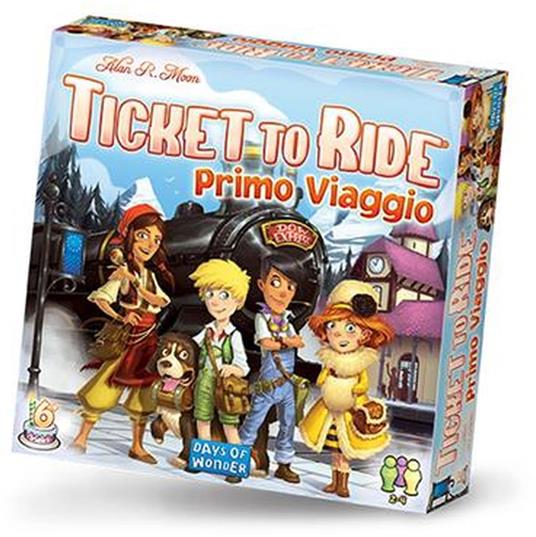 Ticket to Ride: Primo Viaggio. Base - ITA. Gioco da tavolo - Asmodee -  Ticket to Ride - Giochi di ruolo e strategia - Giocattoli