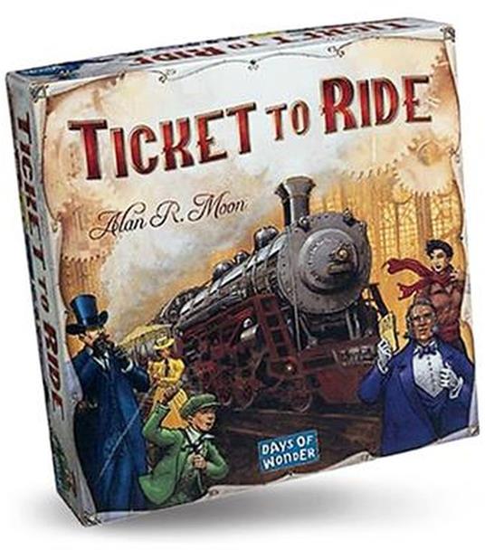 Ticket to Ride - Base - ITA. Gioco da tavolo - Asmodee - Ticket to Ride -  Giochi di ruolo e strategia - Giocattoli | IBS