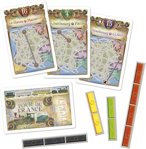 Ticket to Ride Map Collection #6 Francia - Esp. - Multi (ITA). Gioco da tavolo - 2