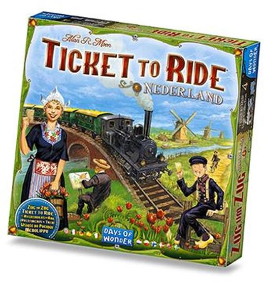 Ticket to Ride Map Collection #4 Nederland. Esp. - Multi (ITA). Gioco da tavolo