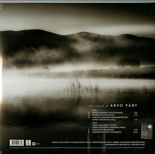 The Sound of Arvo Pärt - Vinile LP di Arvo Pärt,Tasmin Little - 2