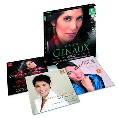 Arie - CD Audio di Gaetano Donizetti,Gioachino Rossini,Antonio Vivaldi,Johann Adolph Hasse,Georg Friedrich Händel,Vivica Genaux - 2