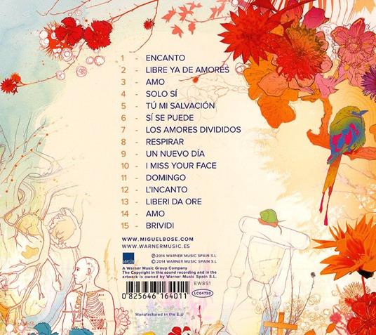 Amo - CD Audio di Miguel Bosé - 2