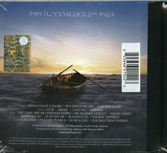 The Endless River - Pink Floyd - CD | IBS