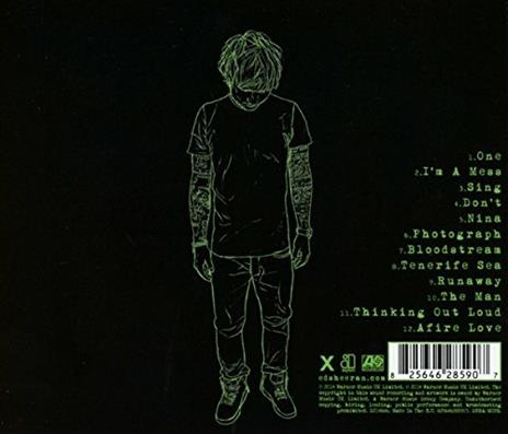 X - CD Audio di Ed Sheeran - 2