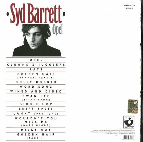 Opel - Vinile LP di Syd Barrett - 2