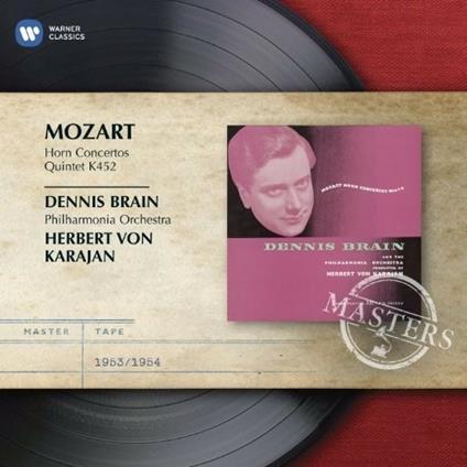 Concerti per Corno - CD Audio di Wolfgang Amadeus Mozart,Herbert Von Karajan,Philharmonia Orchestra,Dennis Brain
