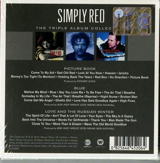 The Triple Album Collection - CD Audio di Simply Red - 2