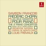 Concerti per pianoforte n.1, n.2 - CD Audio di Frederic Chopin,Louis Frémaux,Samson François,Orchestre National de l'Opera de Monte Carlo