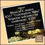 Messa K317 - Vespri K339 - CD Audio di Wolfgang Amadeus Mozart,Nikolaus Harnoncourt,Concentus Musicus Wien