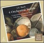 4 Suites per orchestra - CD Audio di Johann Sebastian Bach,Nikolaus Harnoncourt,Concentus Musicus Wien