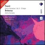 Sonate per violoncello - CD Audio di Claude Debussy,Gabriel Fauré,Paul Tortelier