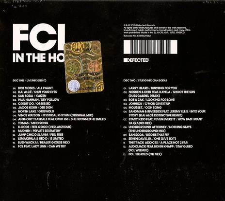 FCL in the House - CD Audio - 2