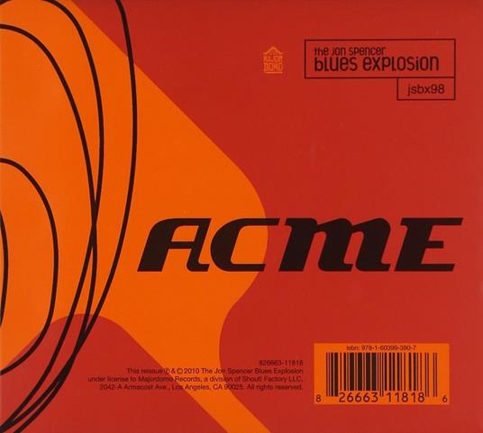 Acme + Acme Plus - CD Audio di Jon Spencer (Blues Explosion)