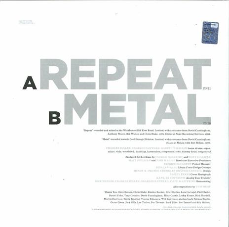 Repeat - Metal - Vinile LP di This Heat - 2