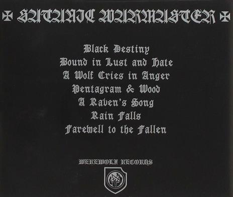 Opferblut - CD Audio di Satanic Warmaster - 2