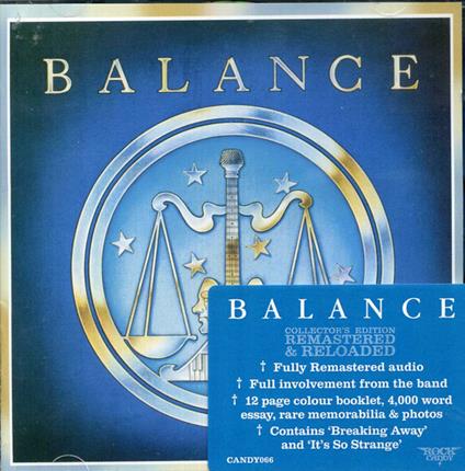 Balance - CD Audio di Balance