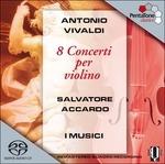8 Concerti per violino - SuperAudio CD ibrido di Antonio Vivaldi,Musici,Salvatore Accardo