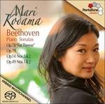 Sonate per pianoforte n.9, n.10, n.19, n.20 - SuperAudio CD ibrido + DVD di Ludwig van Beethoven,Mari Kodama