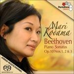 Sonate per pianoforte op.10 n.1, n.2, n.3 - SuperAudio CD ibrido di Ludwig van Beethoven,Mari Kodama