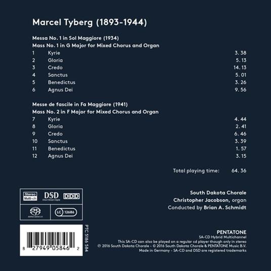 Messe - SuperAudio CD ibrido di Marcel Tyberg - 2