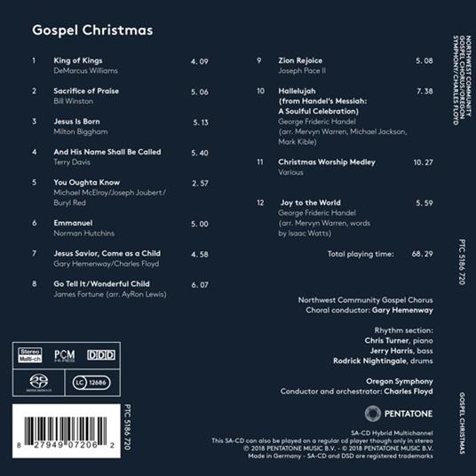 Gospel Christmas - CD Audio - 2