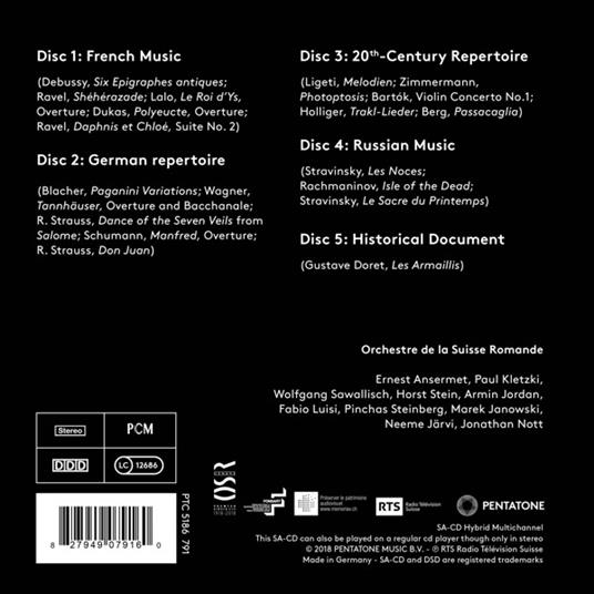 One Century Of Music (1918-2018) - CD Audio - 2