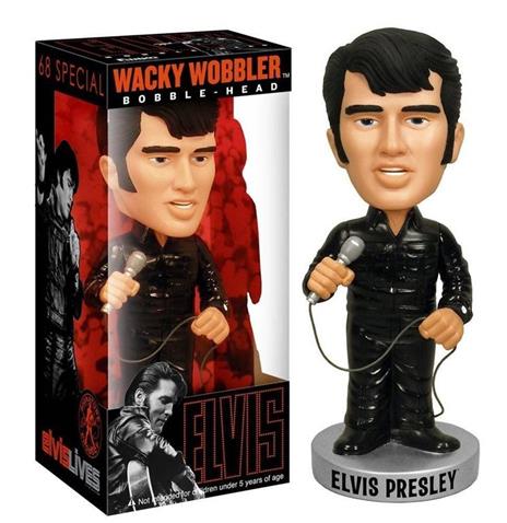 Funko Wacky Wobbler. Elvis Presley. Elvis 1968 Comeback Special 6,