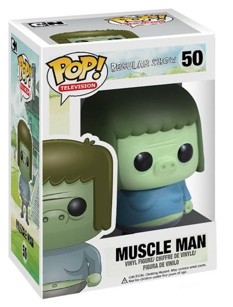 Pop Culture Regular Show Muscle Man Vinyl Figure New! - 3